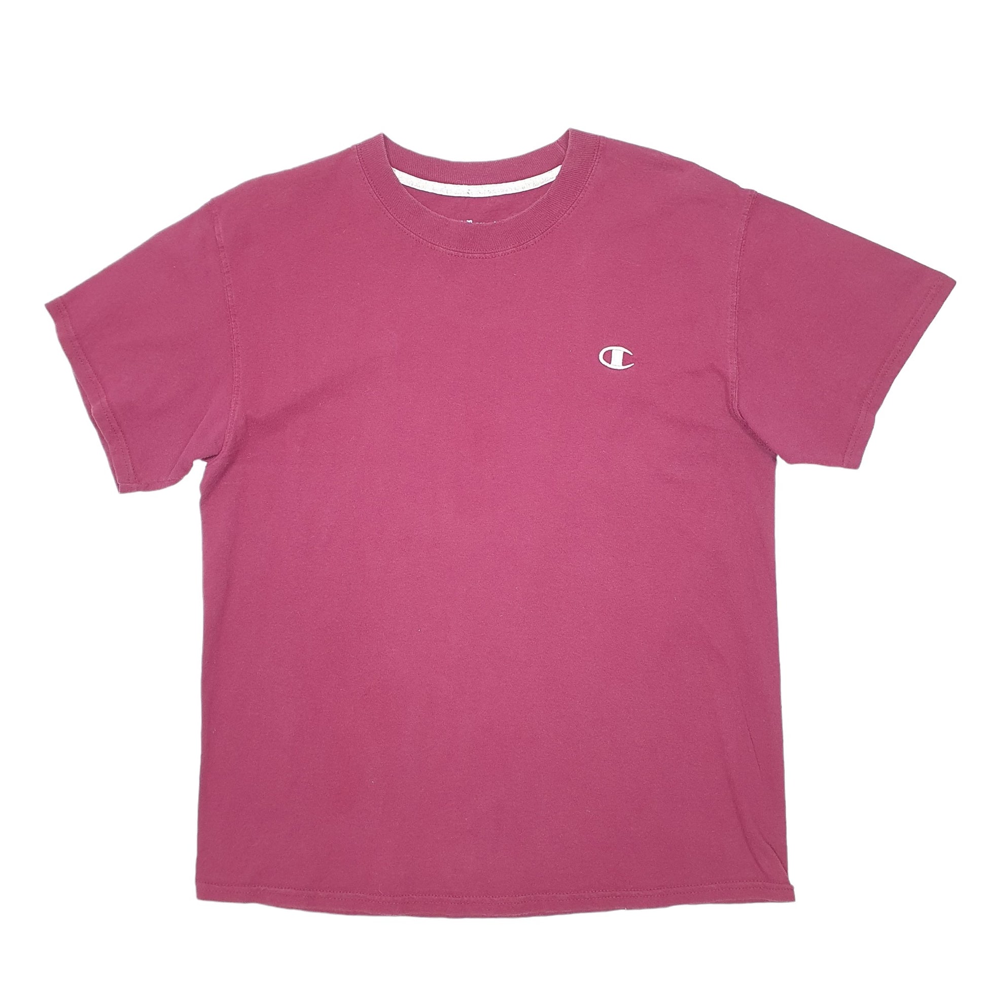 Champion Short Sleeve T Shirt Burgundy