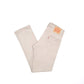 Levis 513 Slim Fit Jeans W30 L31 Beige