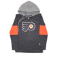 Mens Black Adidas NHL Philadelphia Flyers Hockey USA Hoodie Jumper