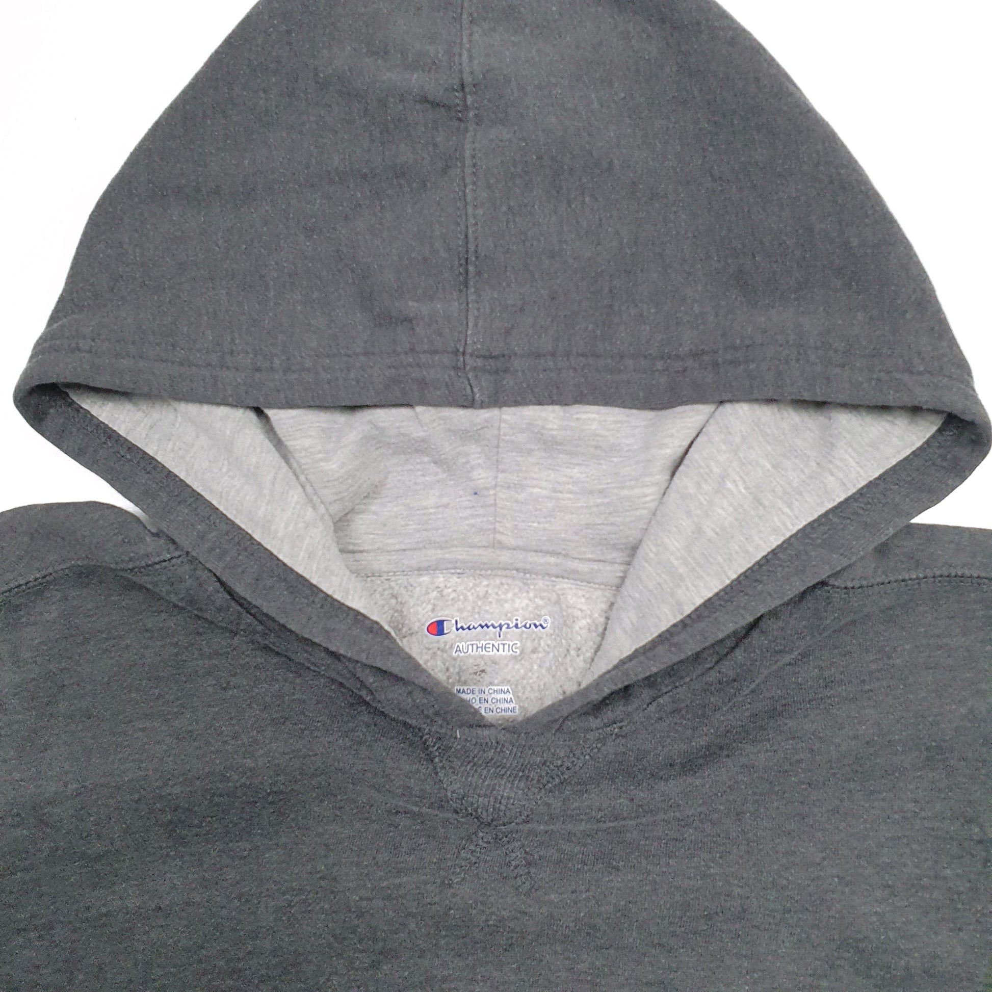 Mens Grey Champion  Hoodie Jumper