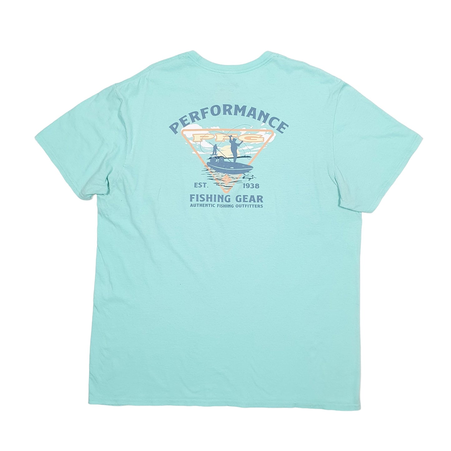 Mens Blue Columbia Sportswear  Short Sleeve T Shirt