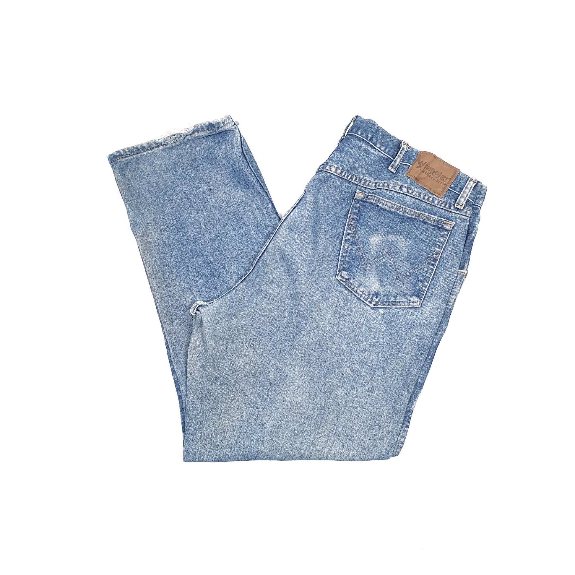 Wrangler Rugged Wear Regular Fit Jeans W42 L30 Blue