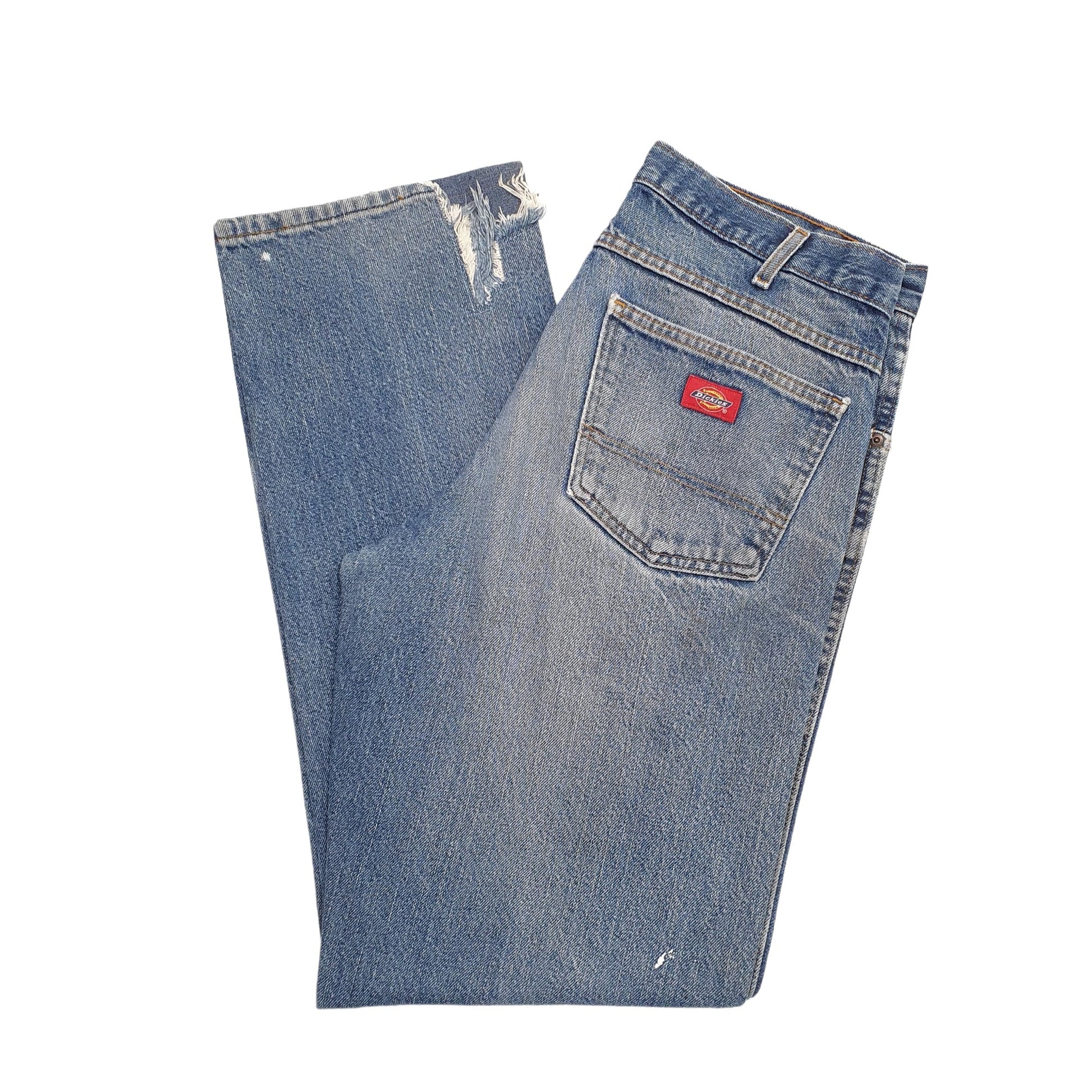 Mens Blue Dickies  Carpenter Trousers