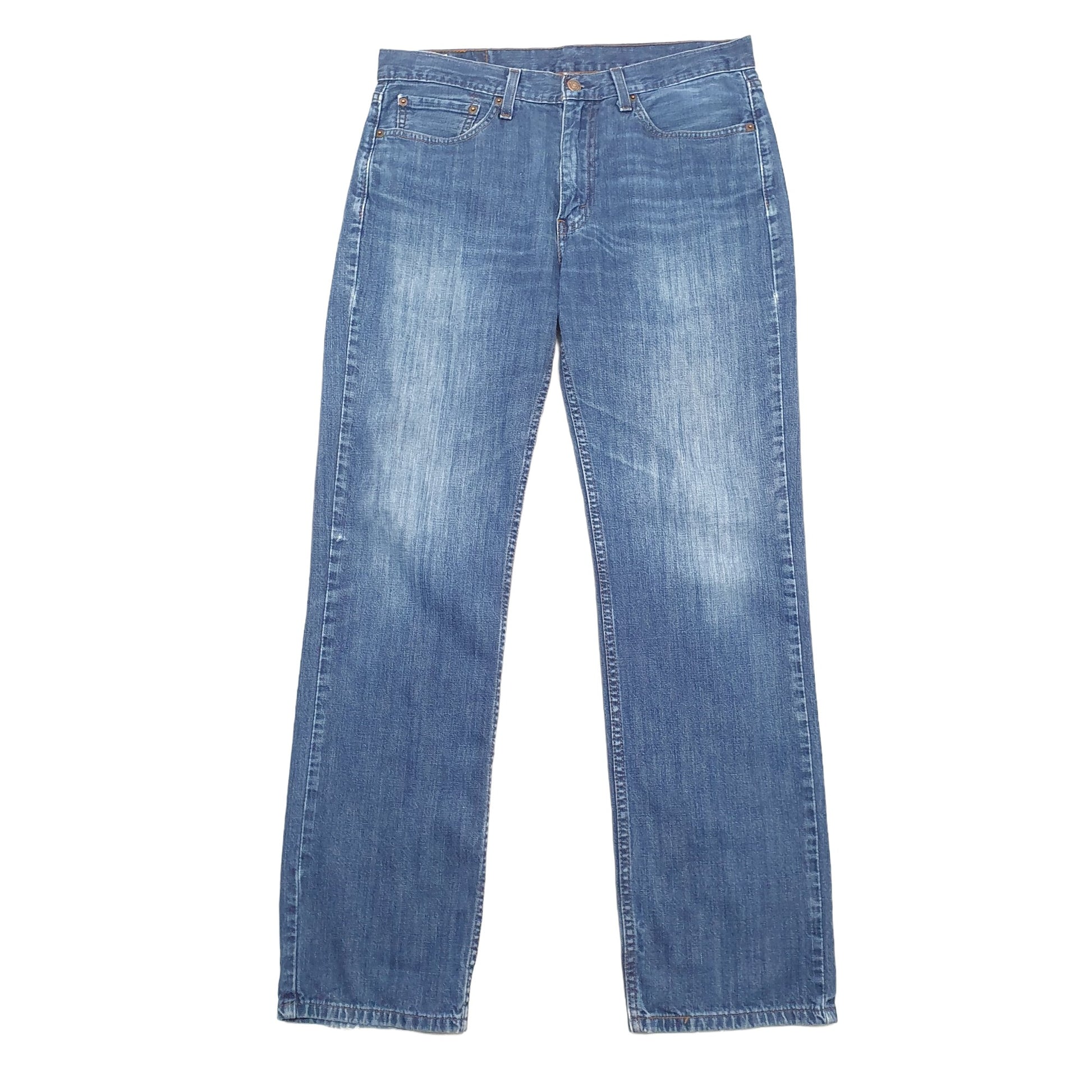 Levis 514 Straight Fit Jeans W33 L32 Blue