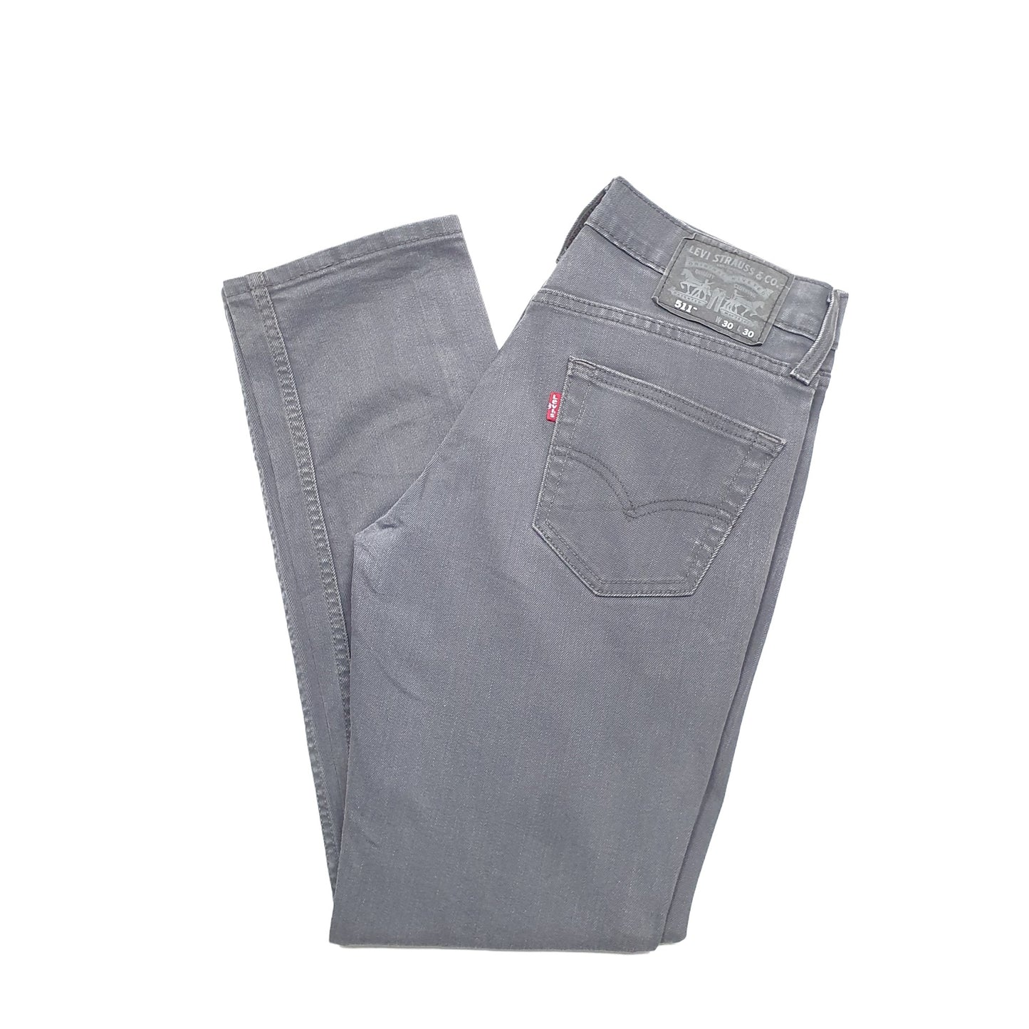 Levis 511 Slim Fit Jeans W30 L30 Grey