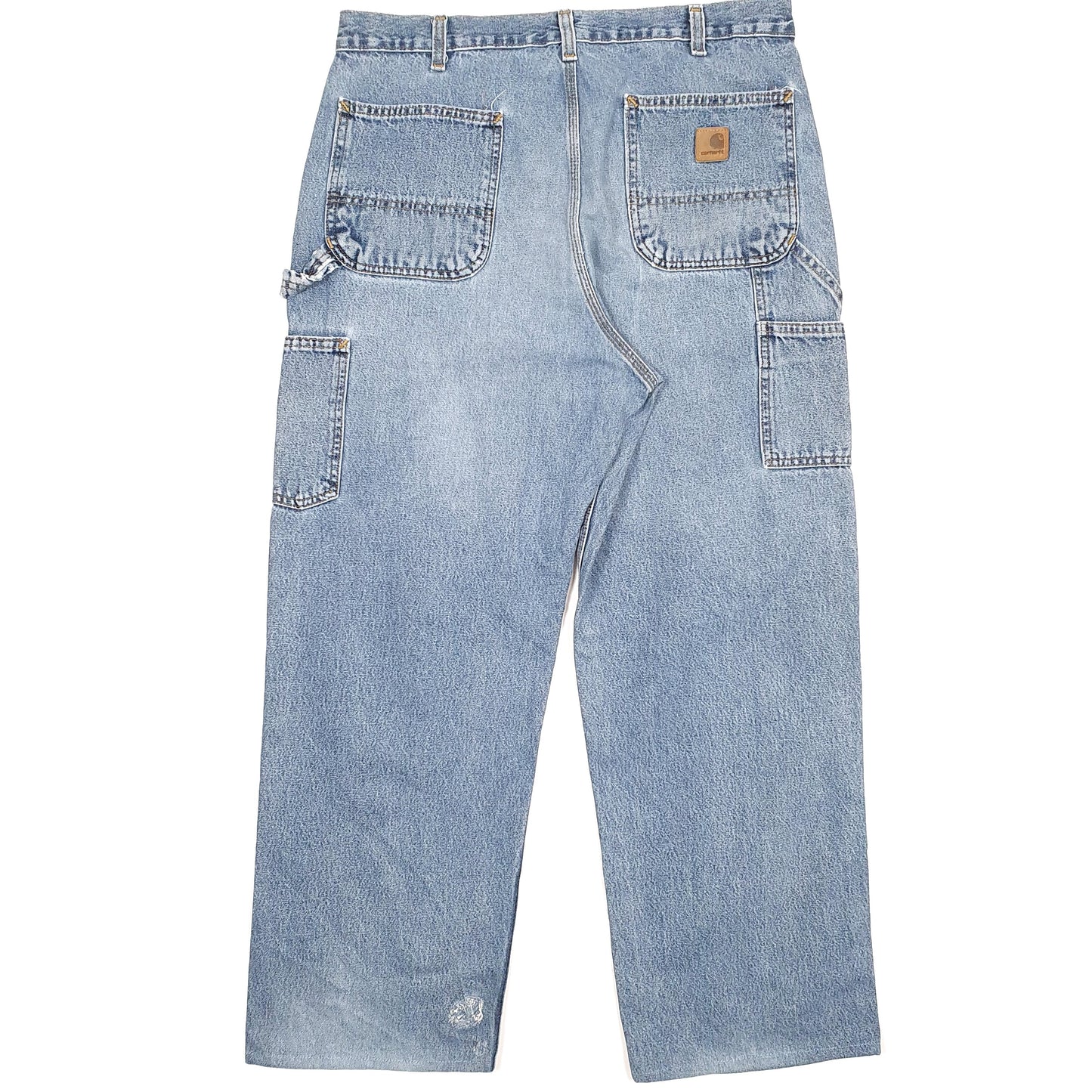 Carhartt Casual Loose Fit Carpenter Jeans W36 L28 Blue