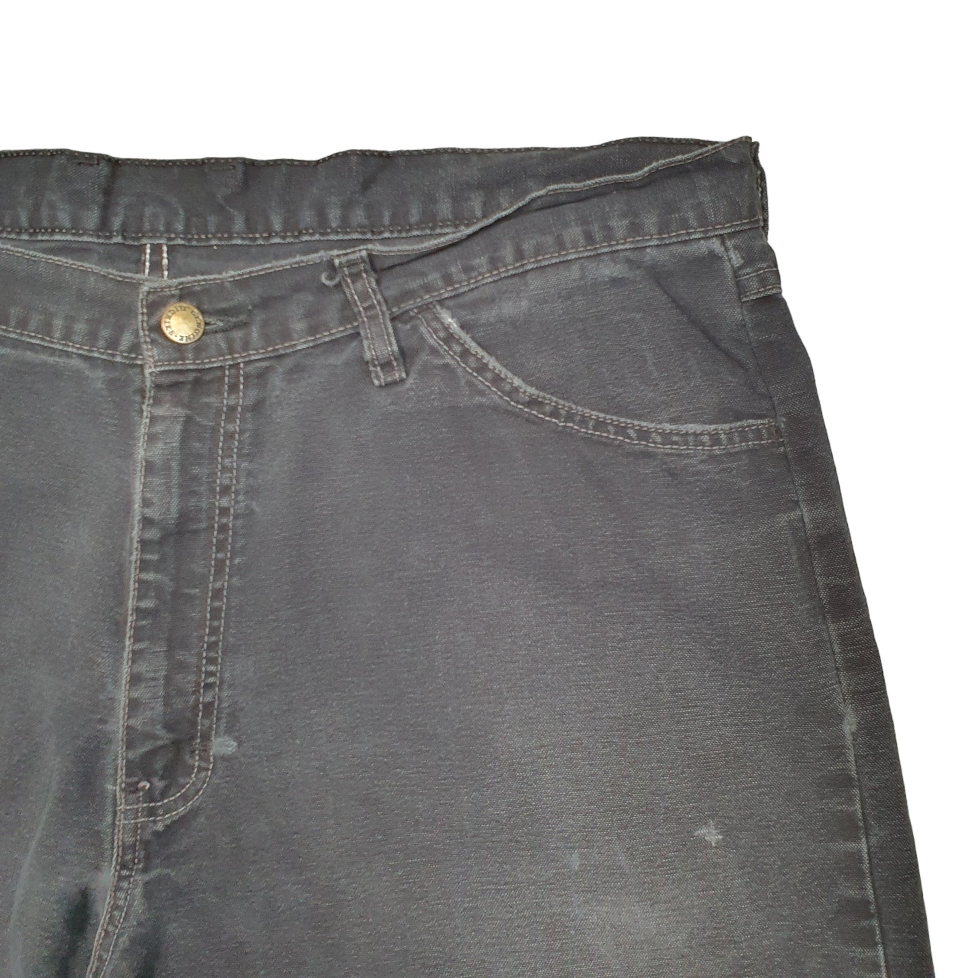 Mens Black Dickies  Denim Shorts