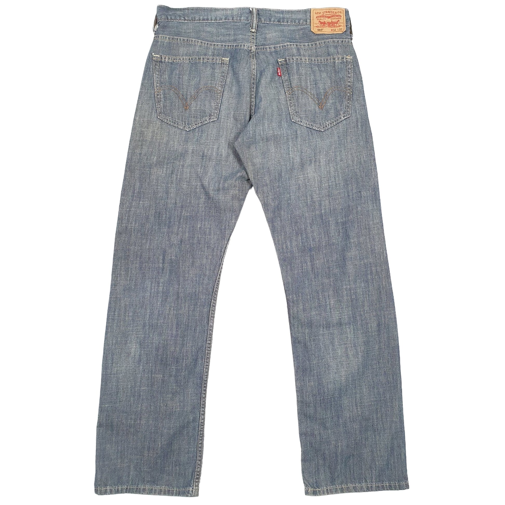 Levis 569 Loose Fit Jeans W34 L31 Blue