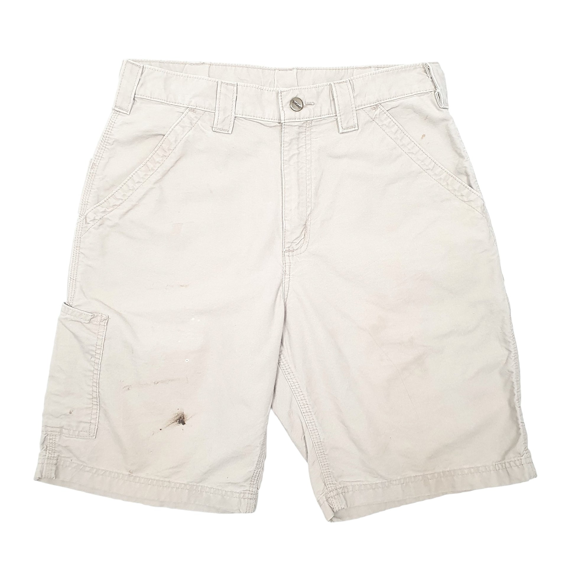 Mens Beige Carhartt  Carpenter Shorts