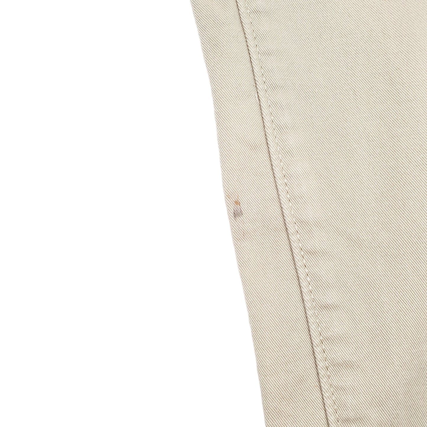 Mens Levis Straight Beige Chino Trousers W30 L31 Beige