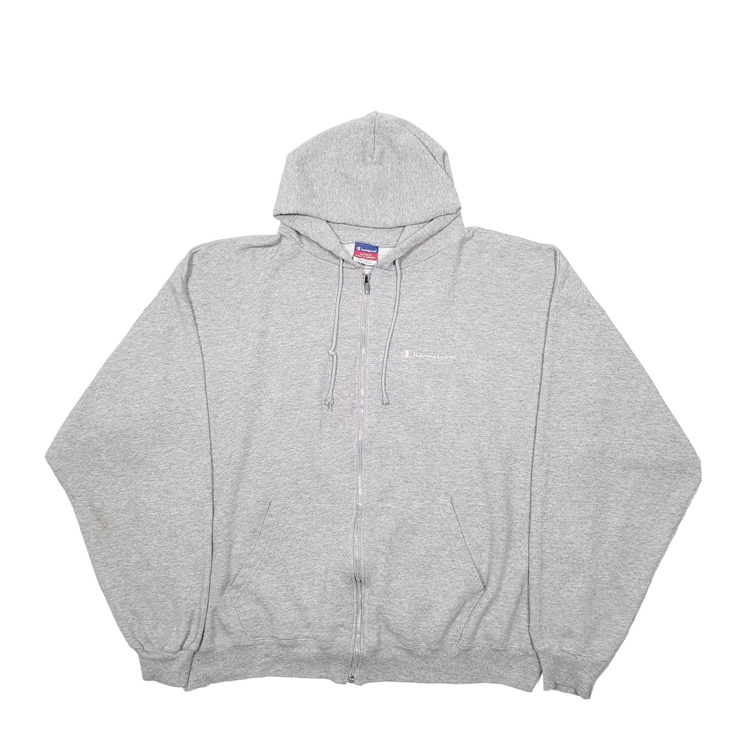 Mens Grey Champion  Full Zip Jumper