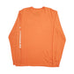 Mens Orange Columbia Sportswear  Long Sleeve T Shirt