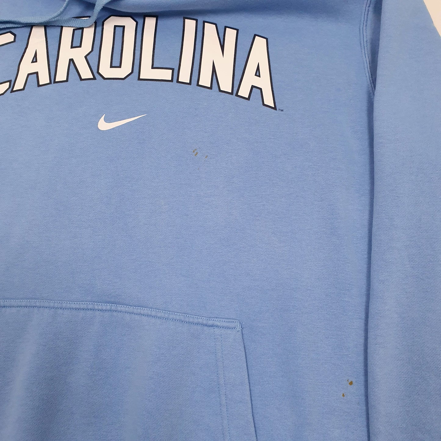 Mens Blue Nike Carolina Hoodie Jumper