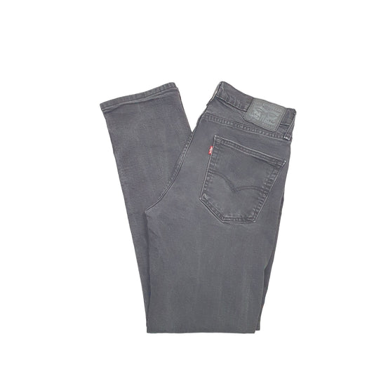 Levis 514 Straight Fit Jeans W33 L31 Black