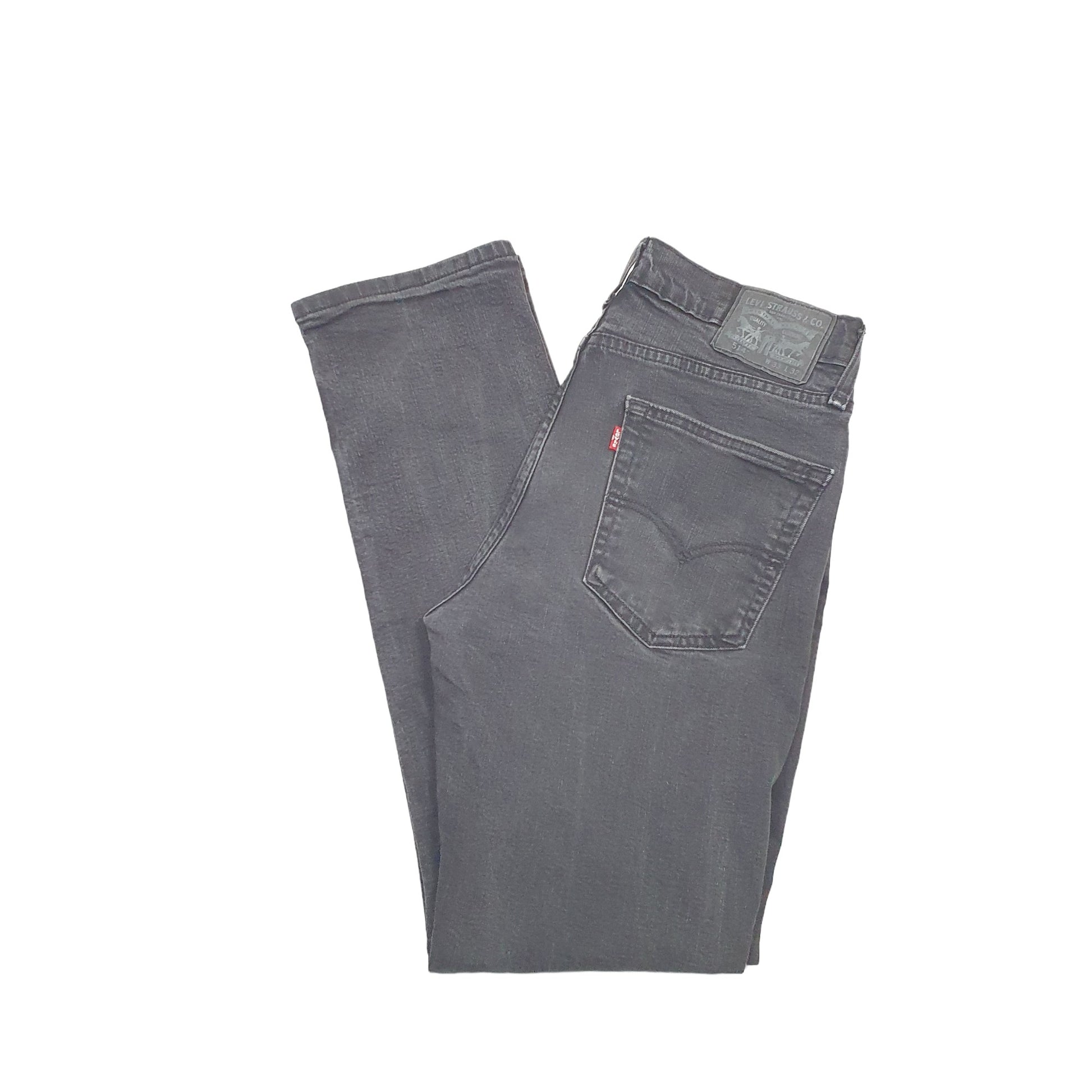 Levis 514 Straight Fit Jeans W33 L31 Black