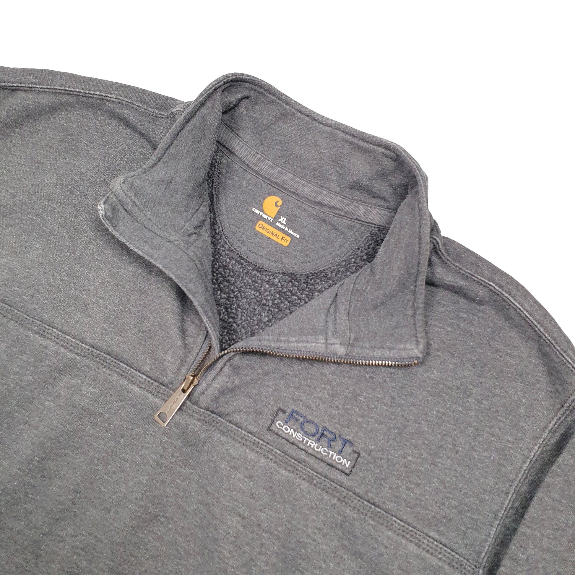 Carhartt Quarter Zip XL Grey