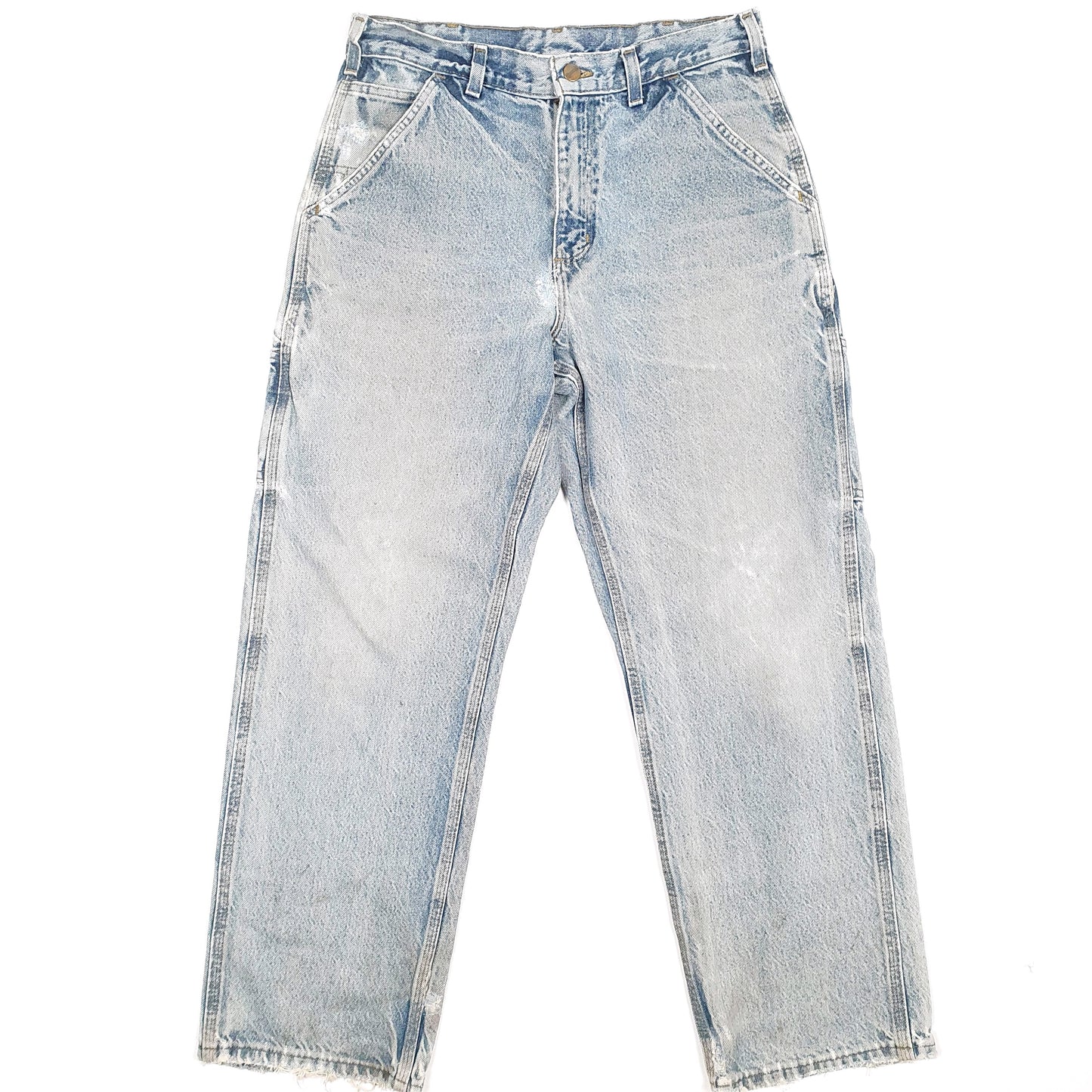 Carhartt Casual Loose Fit Carpenter Jeans W32 L29 Blue