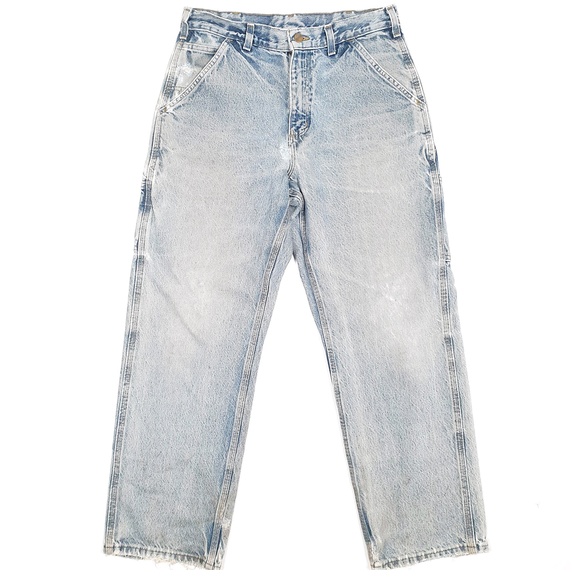 Carhartt Casual Loose Fit Carpenter Jeans W32 L29 Blue