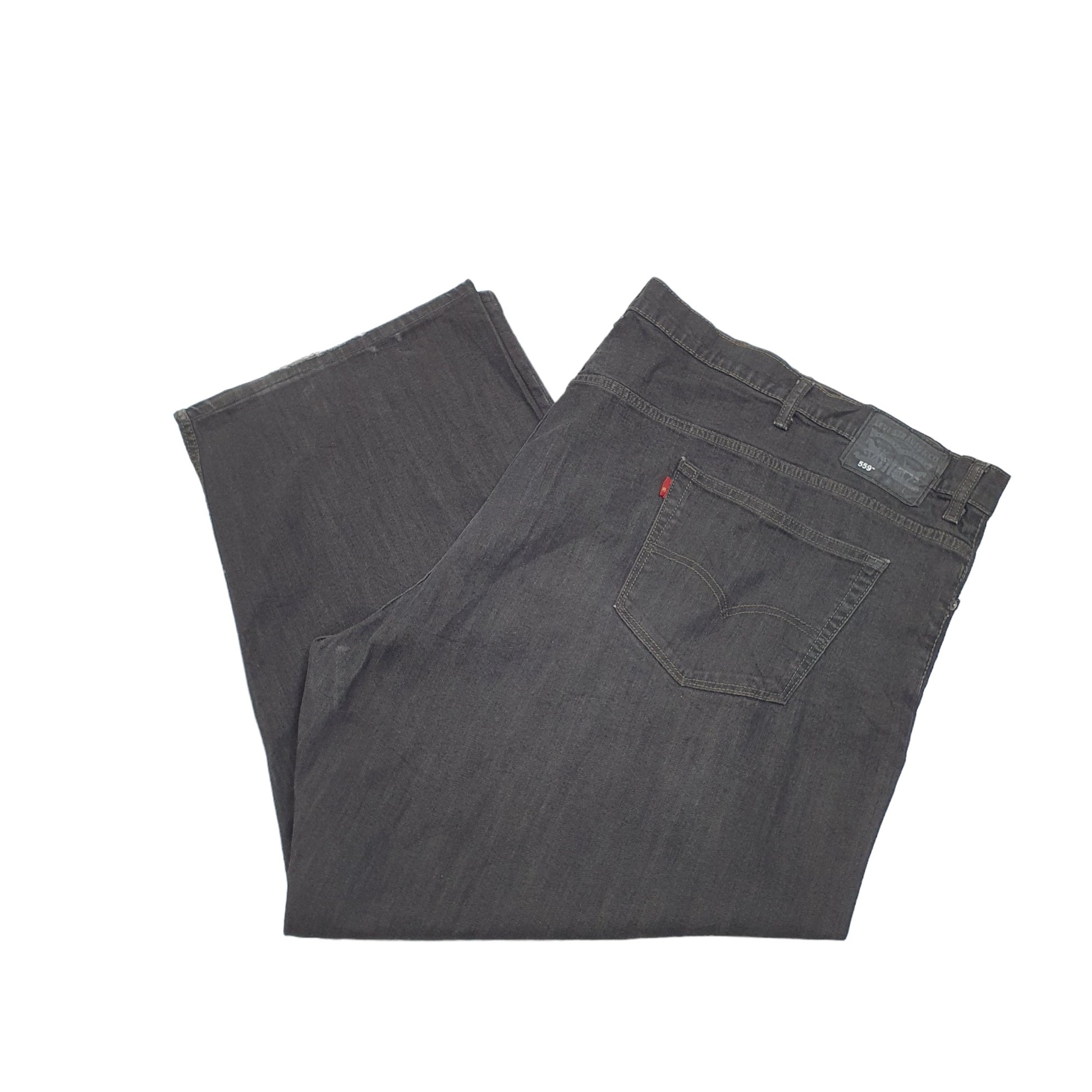 Levis 559 Relaxed Fit Jeans W60 L30 Black