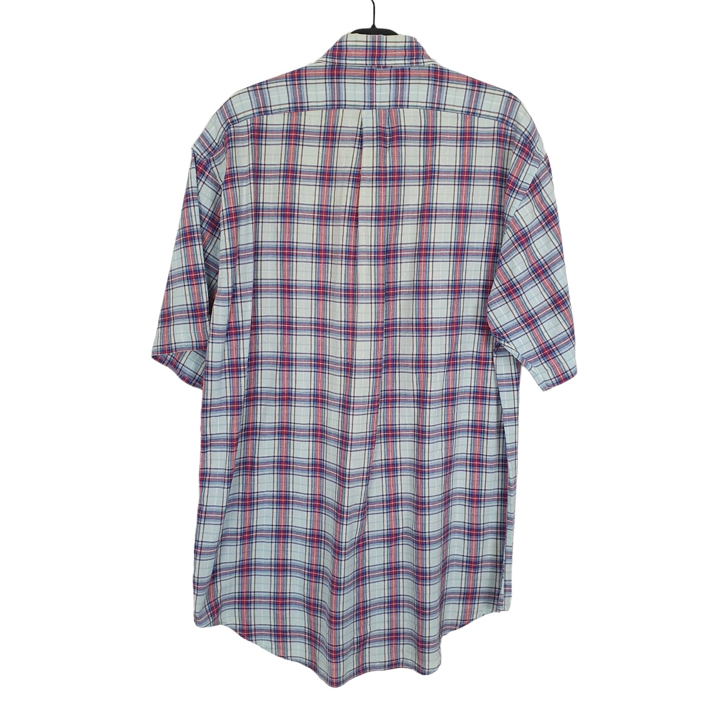 Ralph Lauren Short Sleeve Blake Fit Check Shirt Blue