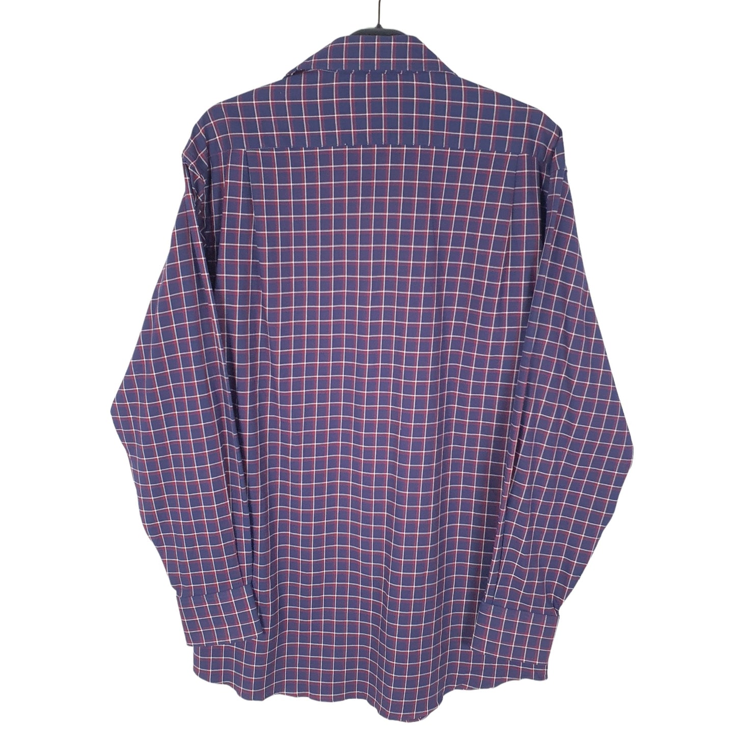 Tommy Hilfiger Long Sleeve Regular Fit Check Shirt Navy