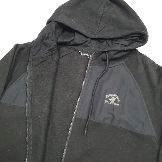 Beverly Hills Polo Club Full Zip Fleece L Black