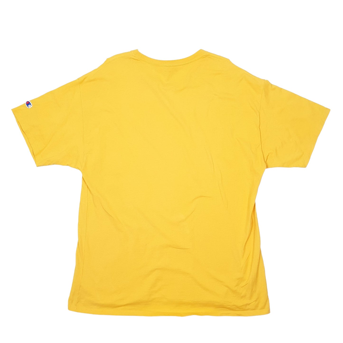 Champion Short Sleeve T Shirt Yellow