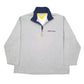 Tommy Hilfiger Athletics Spellout Quarter Zip XL Grey