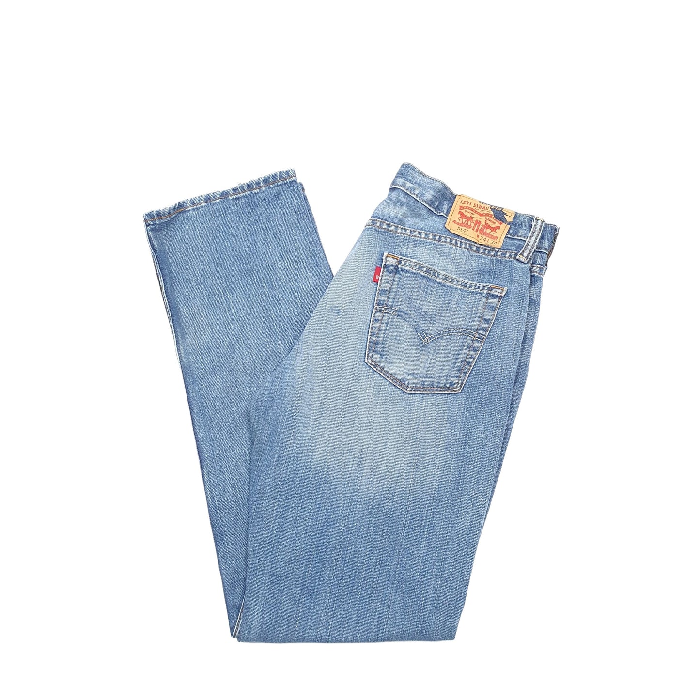 Levis 514 Straight Fit Jeans W34 L34 Blue