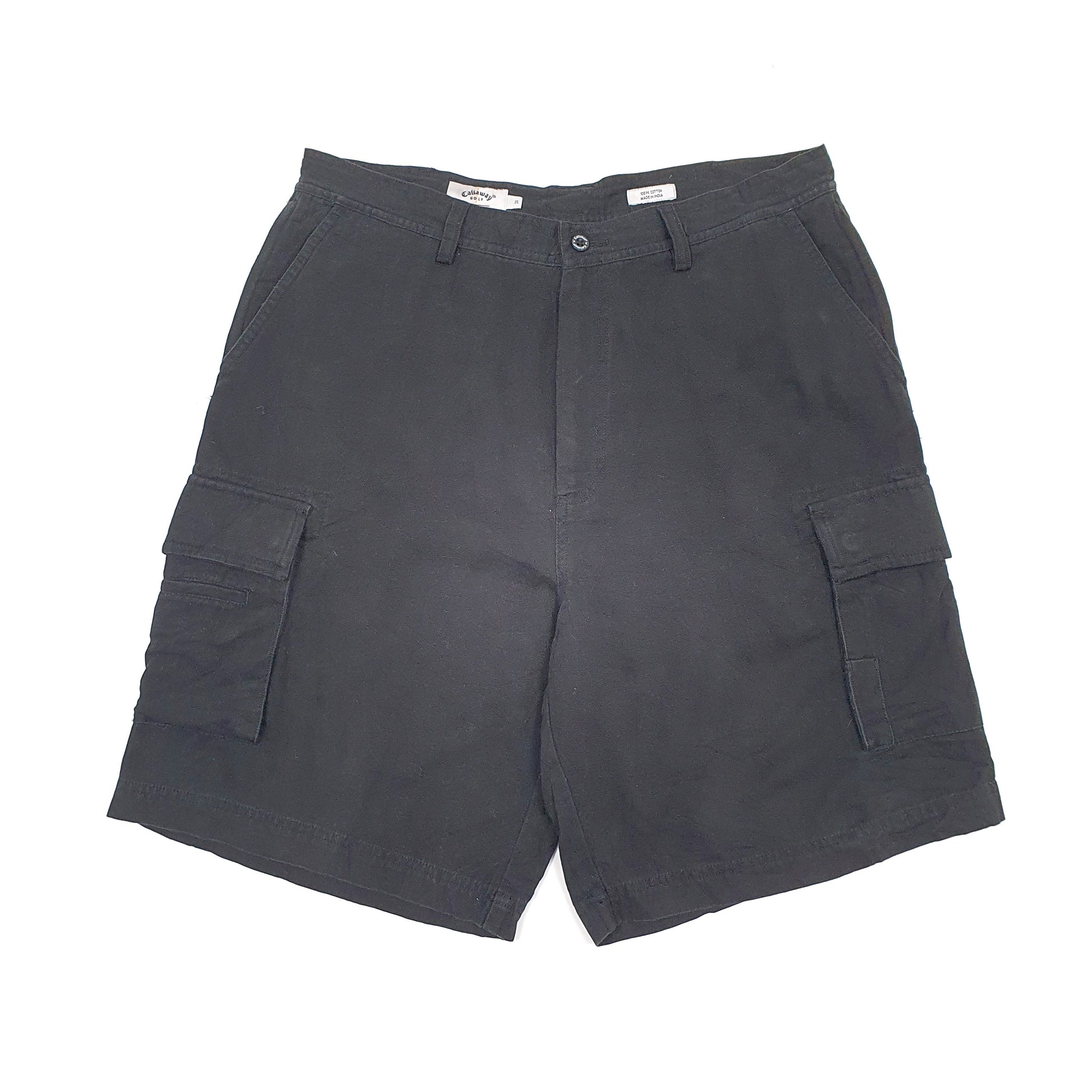 Black Callaway Cargo Shorts