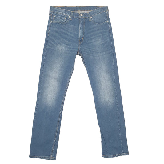 Mens Blue Levis  513 JeansW34 L32