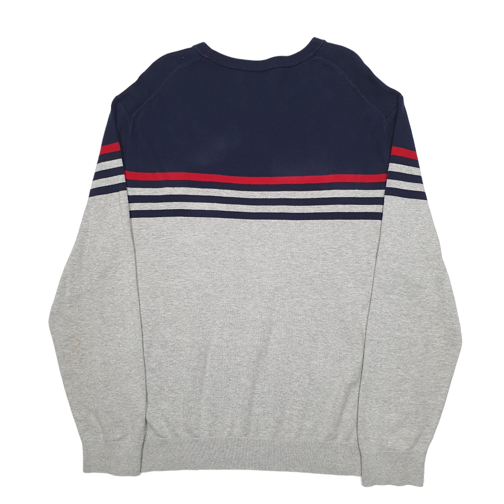 Mens Grey Nautica  Crewneck Jumper