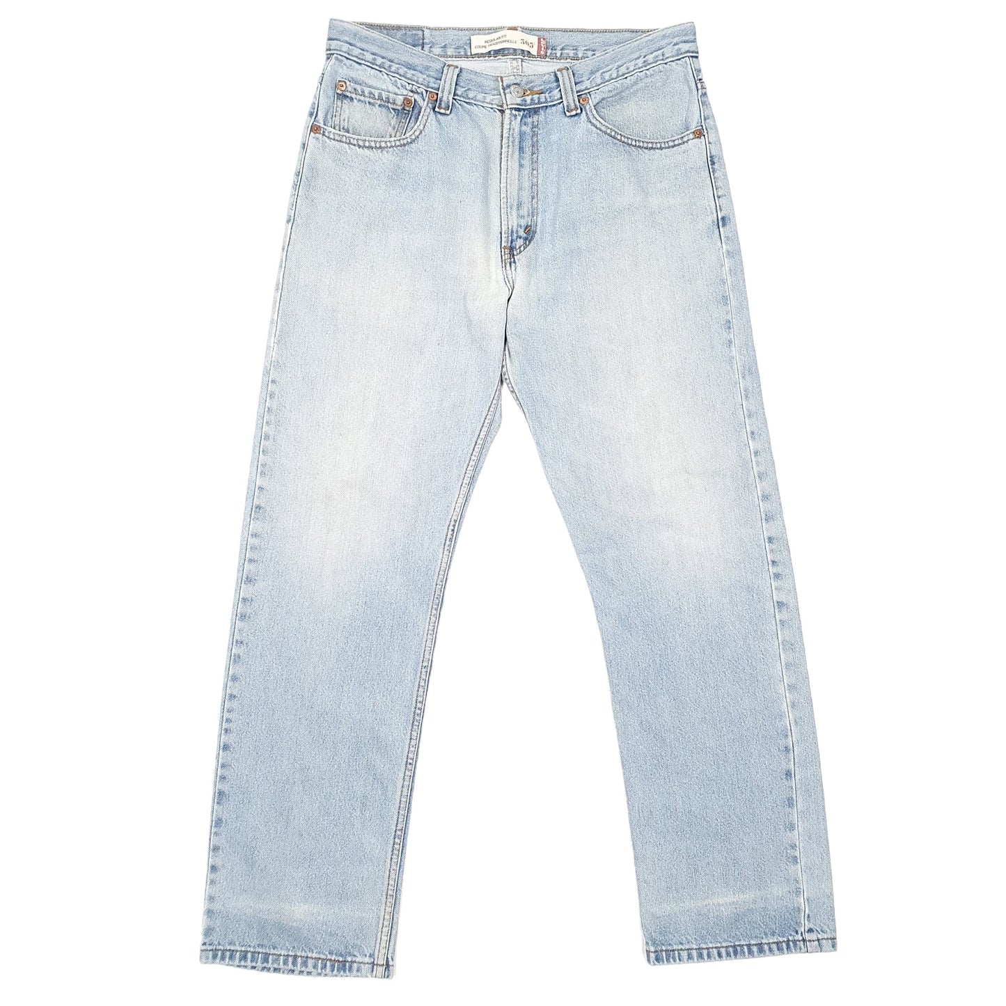 Mens Blue Levis  505 JeansW33 L30
