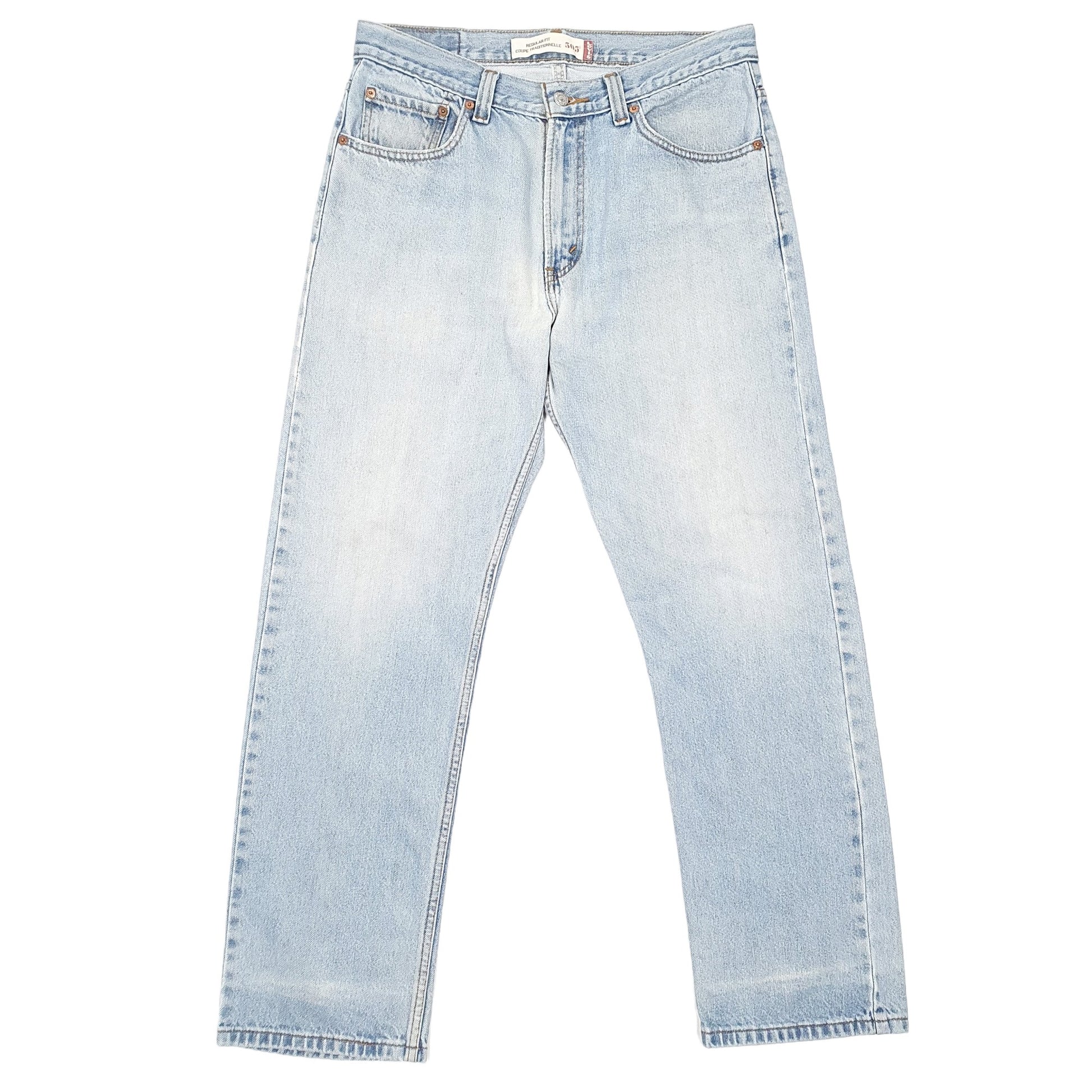 Mens Blue Levis  505 JeansW33 L30