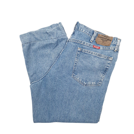 Wrangler Regular Straight Fit Jeans W37 L27 Blue