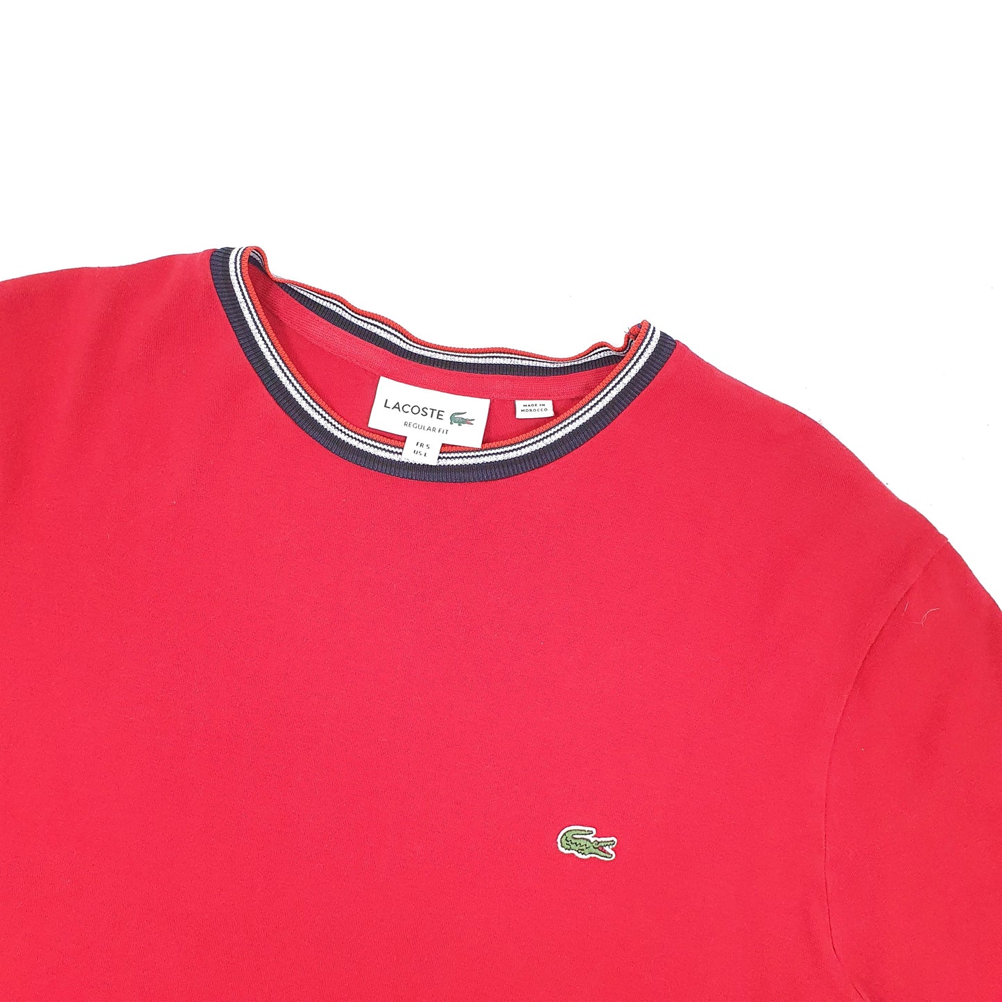 Lacoste Short Sleeve Polo Shirt Red