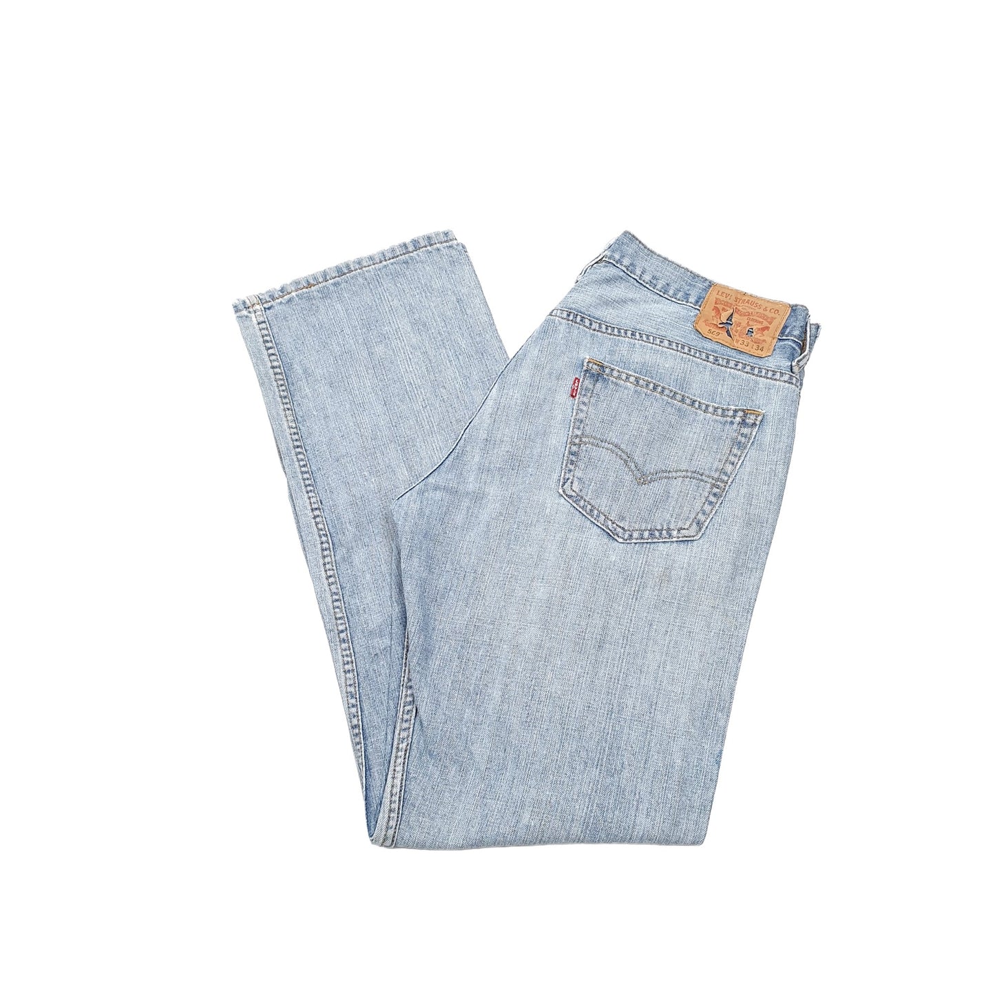Levis 569 Loose Fit Jeans W34 L32 Blue