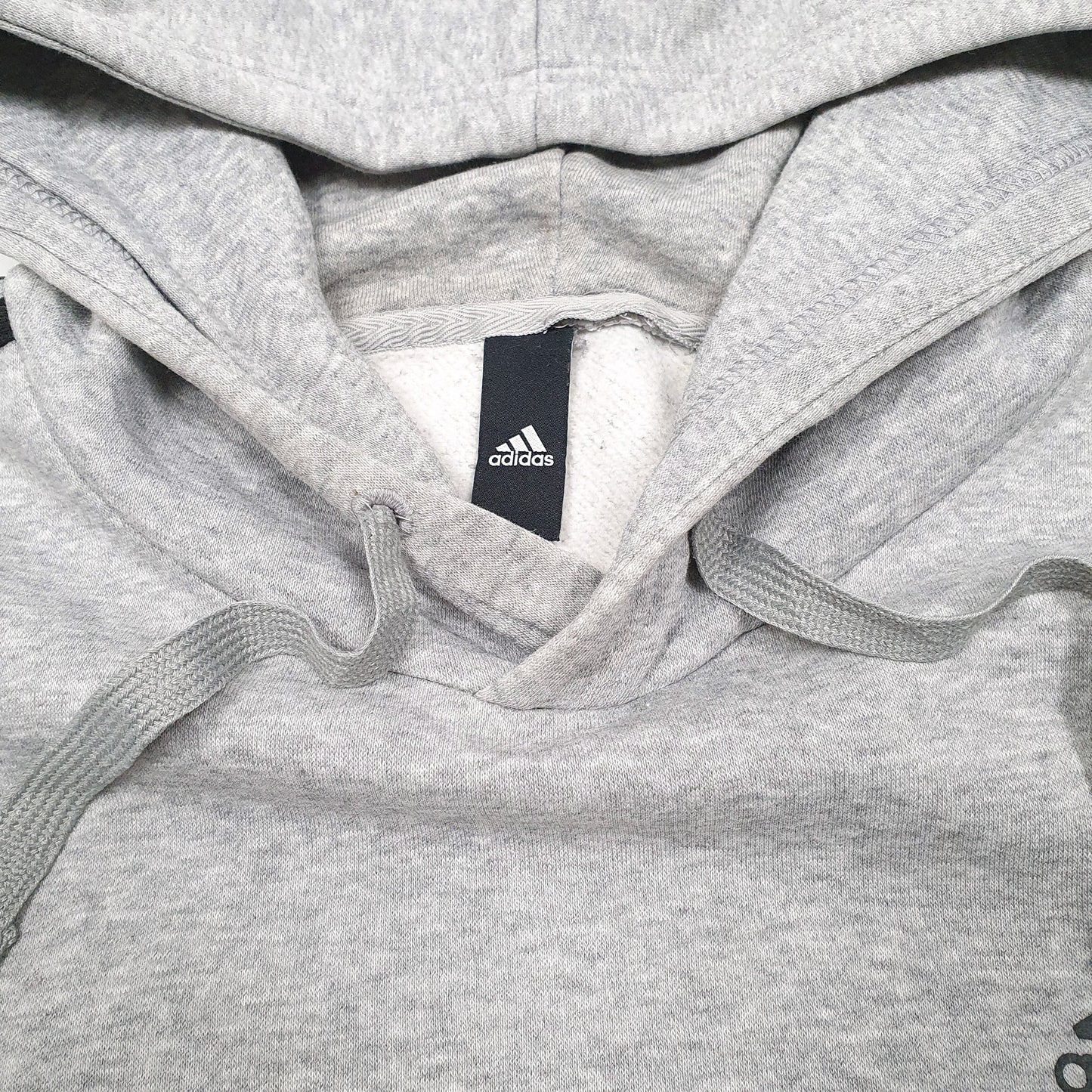 Mens Grey Adidas  Hoodie Jumper