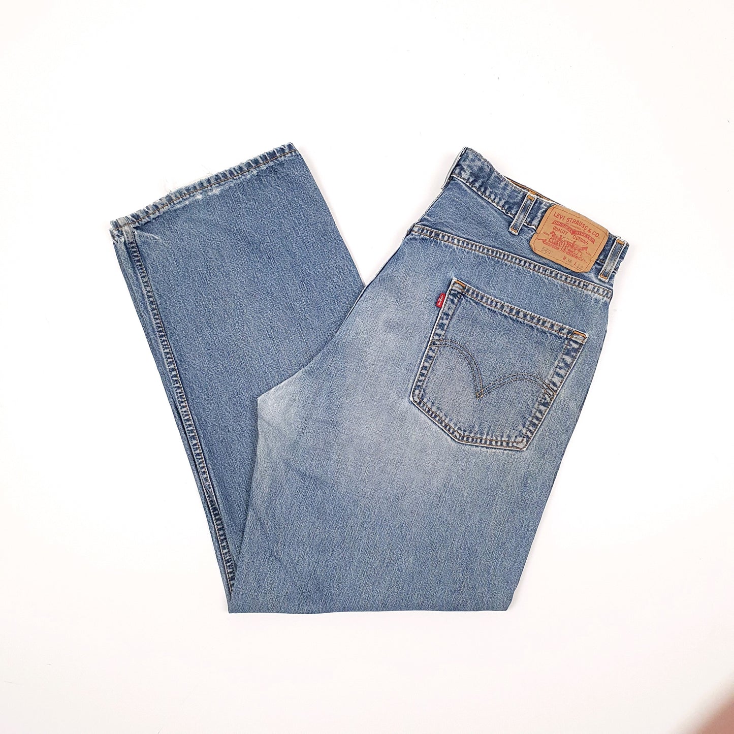 Levis 569 Loose Fit Jeans W38 L32 Blue