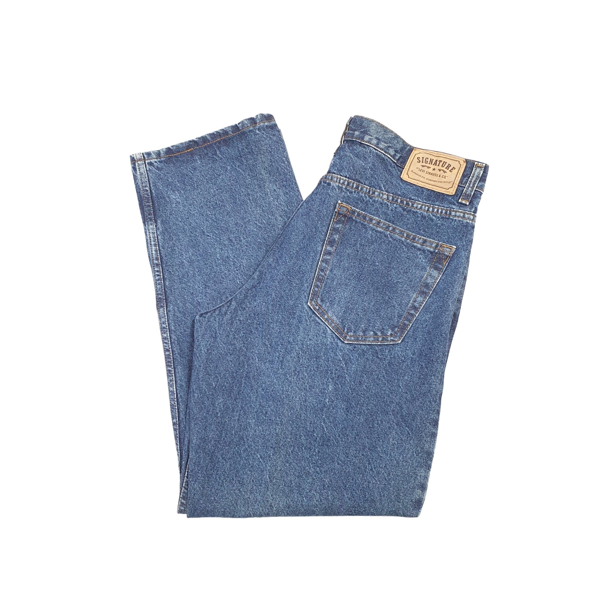 Levis Signature Regular Fit Jeans W34 L30 Blue