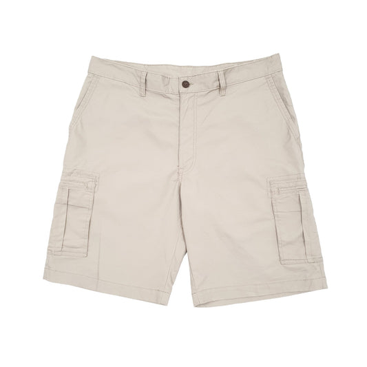 Beige Savane Cargo Shorts