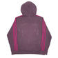 Womens Purple Adidas  Full Zip Jumper