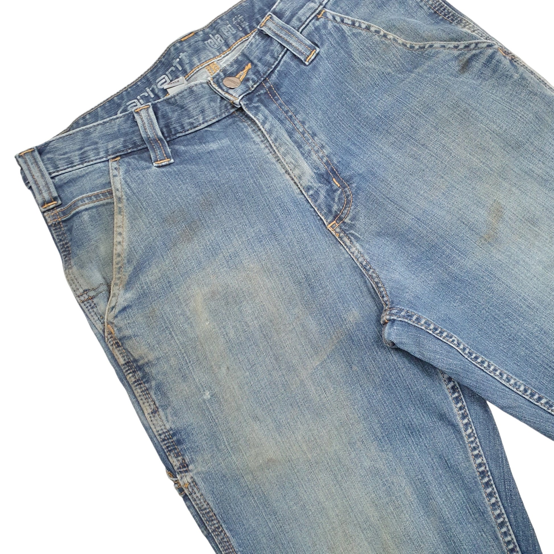 Mens Blue Carhartt  Carpenter JeansW31 L32