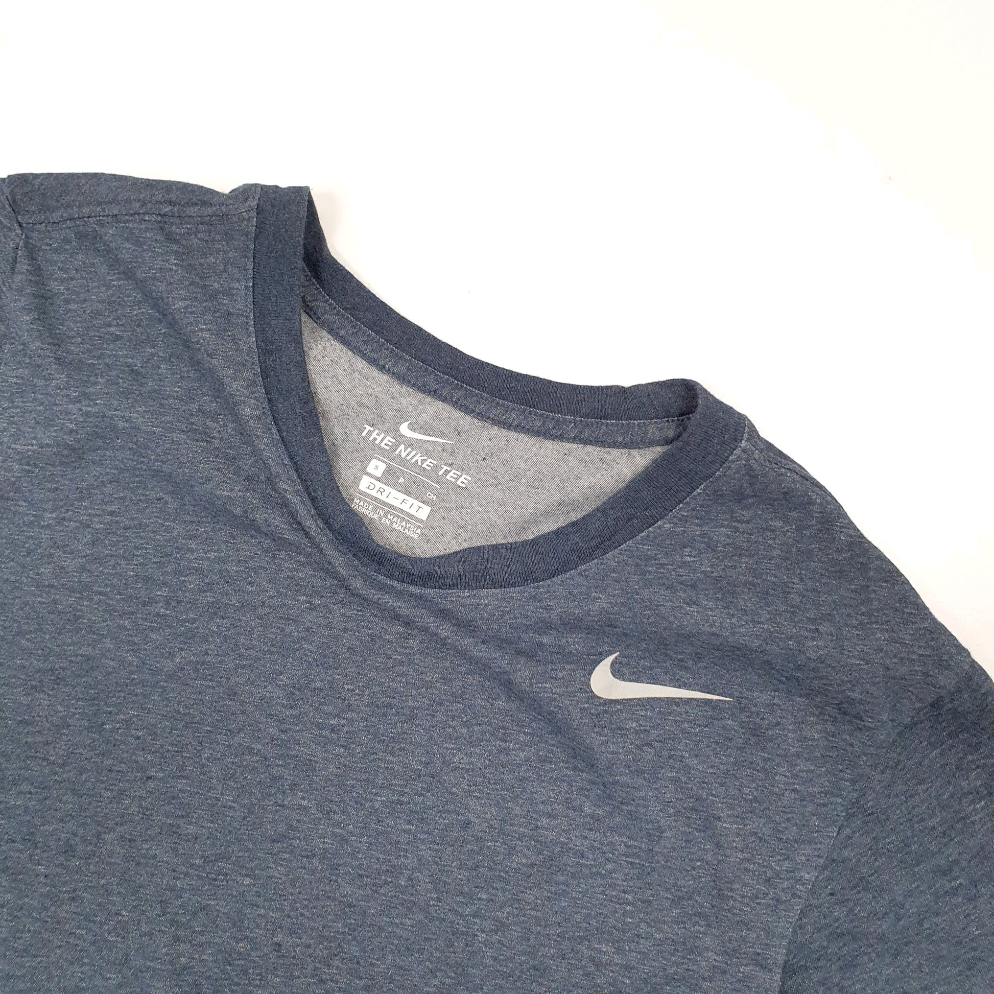 Nike Dri Fit Active Short Sleeve T Shirt Navy