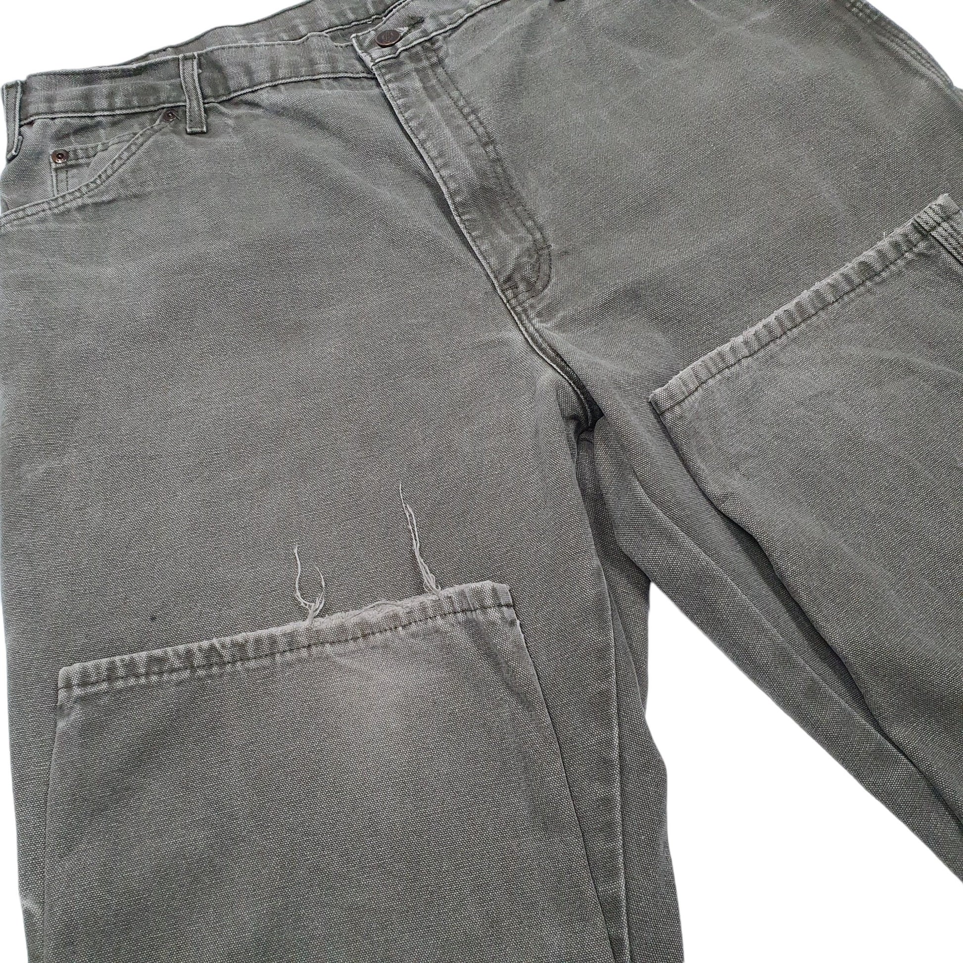 Mens Khaki Dickies  Carpenter Trousers