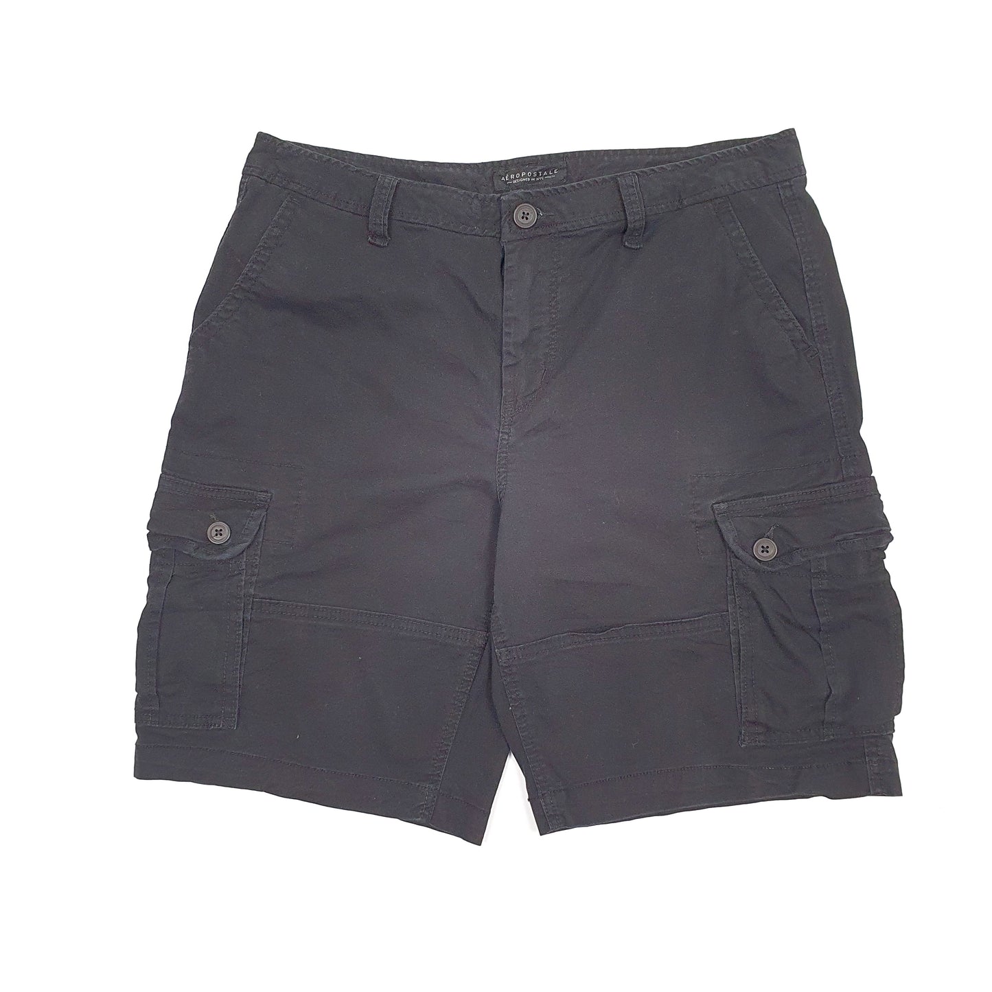 Mens Black Aeropostale  Cargo Shorts