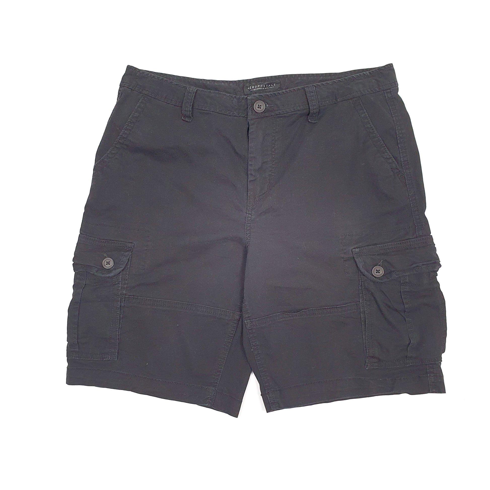 Mens Black Aeropostale  Cargo Shorts
