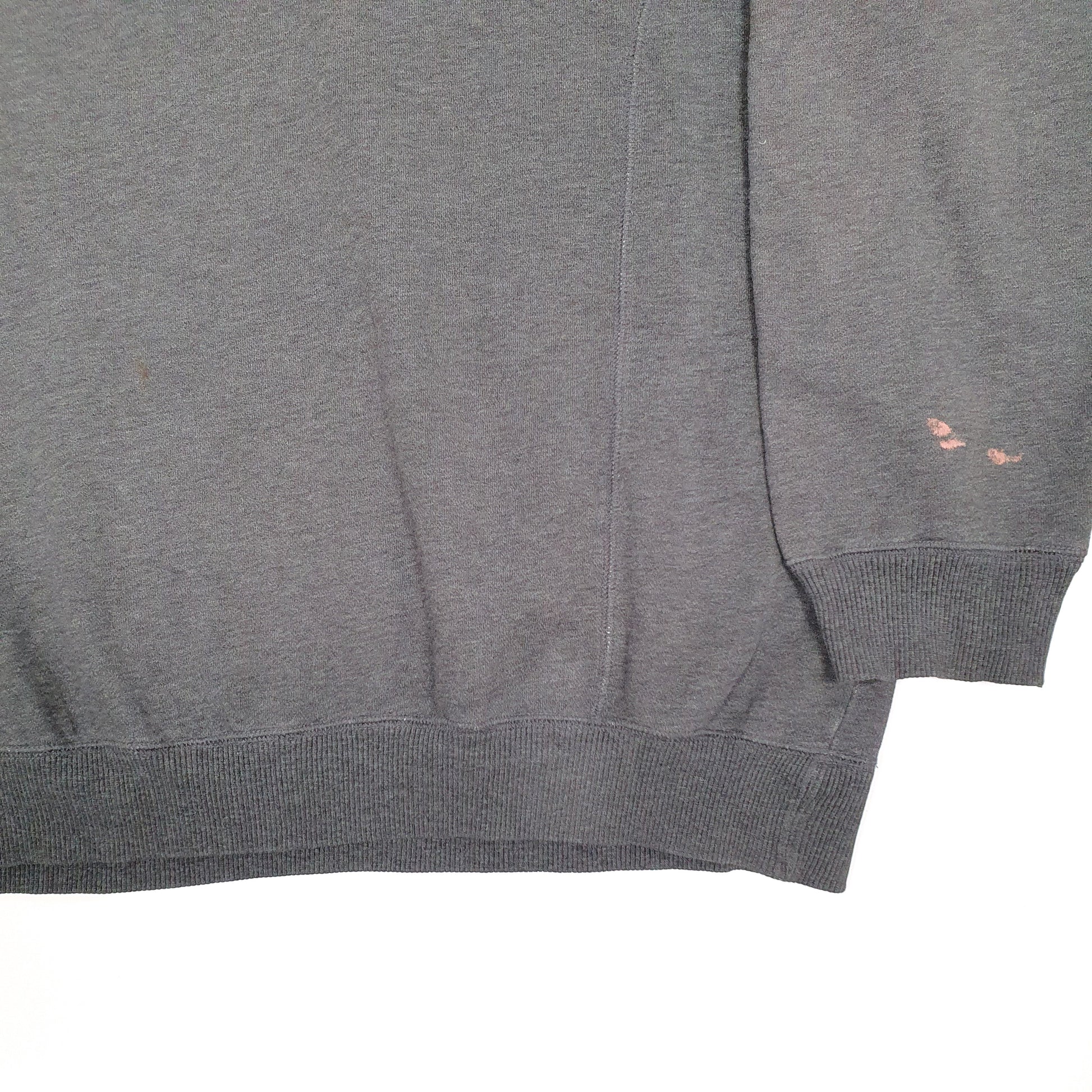 Mens Grey Fila  Hoodie Jumper