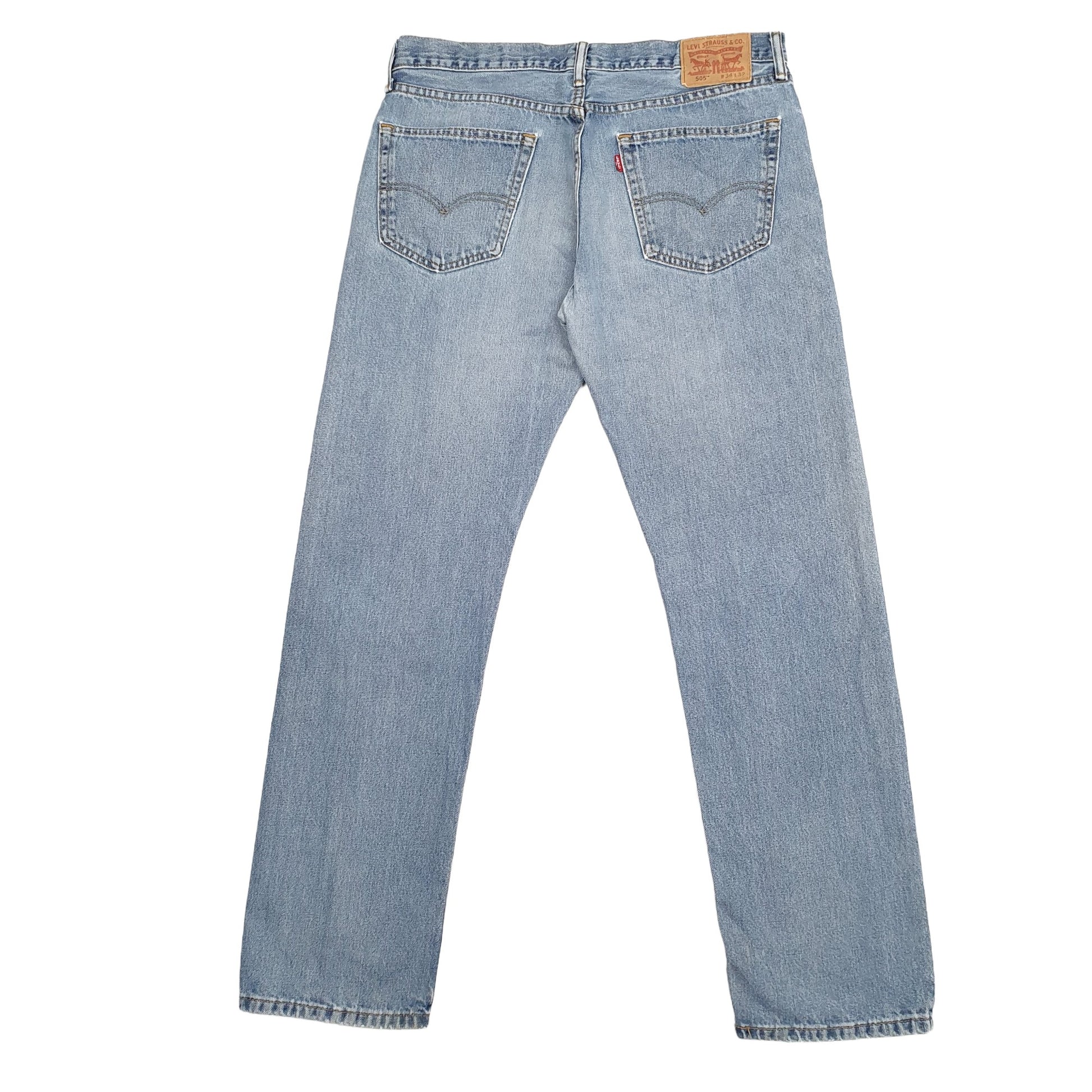 Mens Blue Levis  505 JeansW36 L32