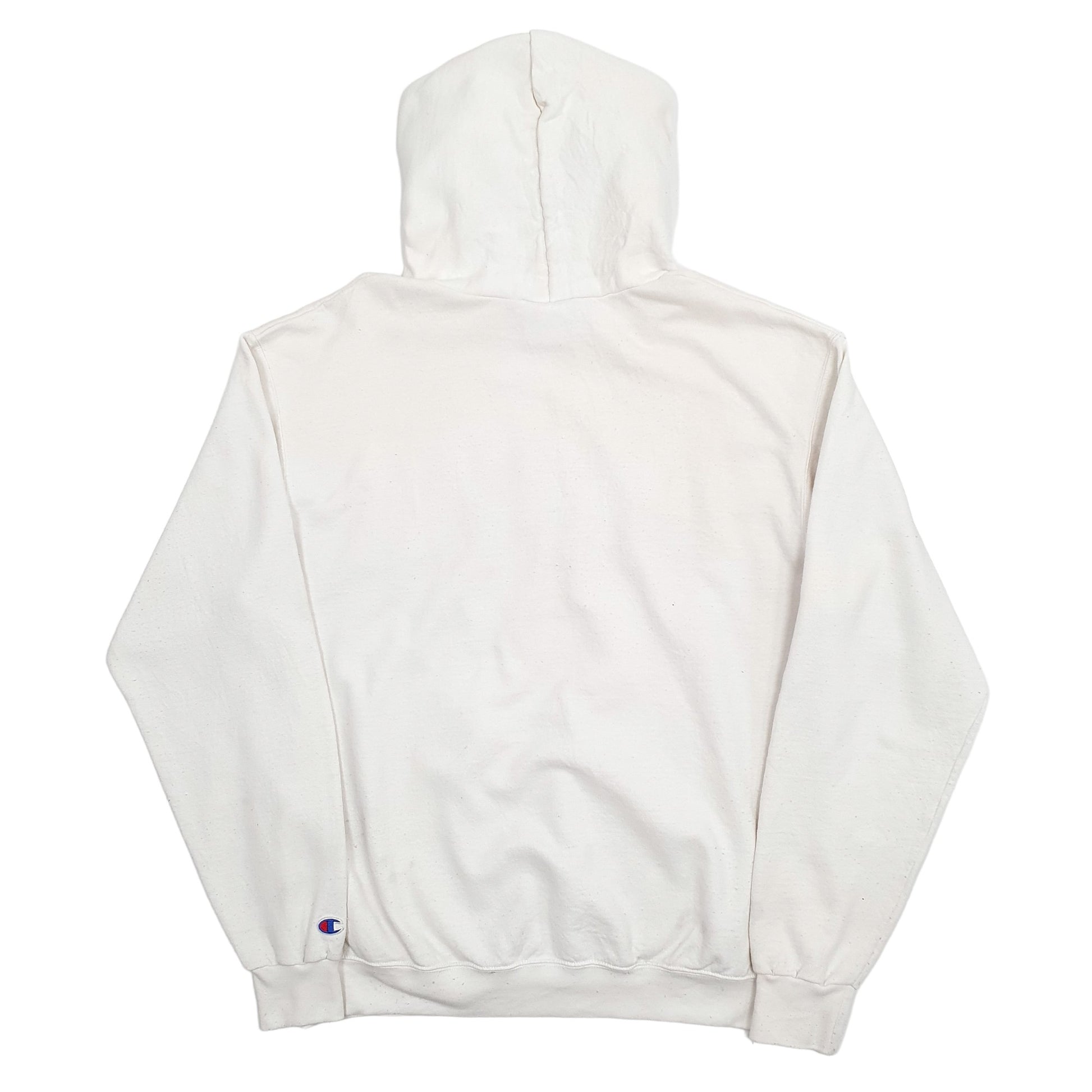 Mens Cream Champion USA College Stanford Hoodie Jumper